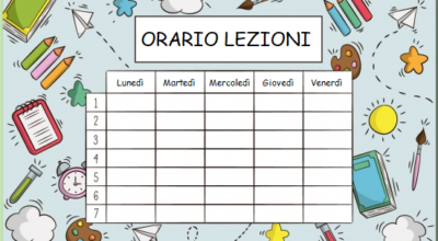 Orario Scuola Secondaria